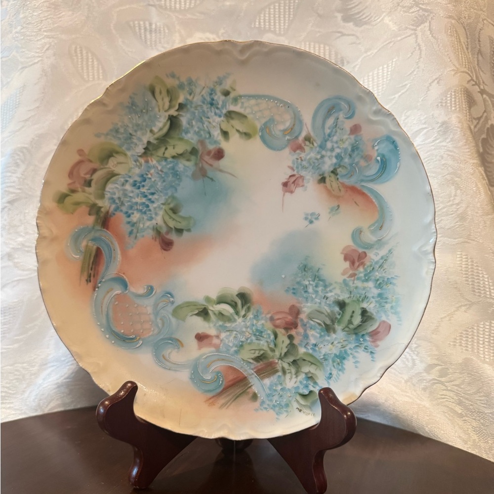 Haviland Limoges France Hand Painted Plate